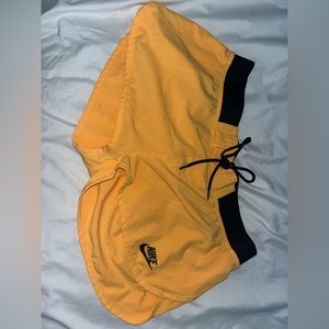 Orange/Black Nike Dri-fit shorts